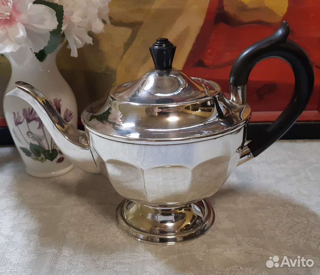 Наборы чайной посеребренной посуды