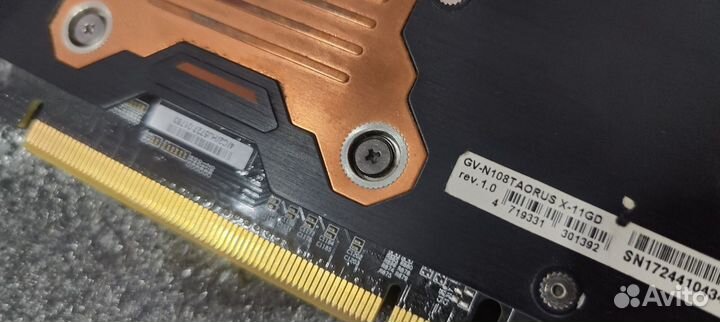 Видеокарта GeForce GTX 1080 Ti Aorus Xtreme Ed 11G