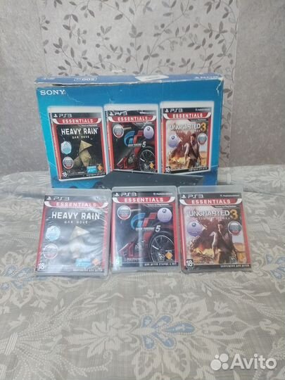 Игровая приставка ps3 super slim