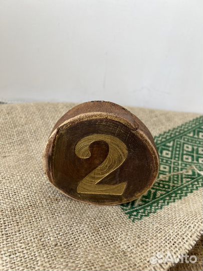 Номерки на столы 5 шт