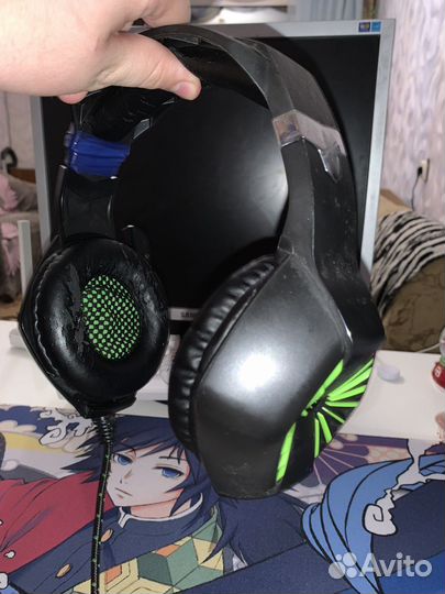 Игровые наушники с микрофоном