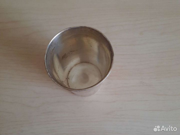 Стопка -стакан серебро