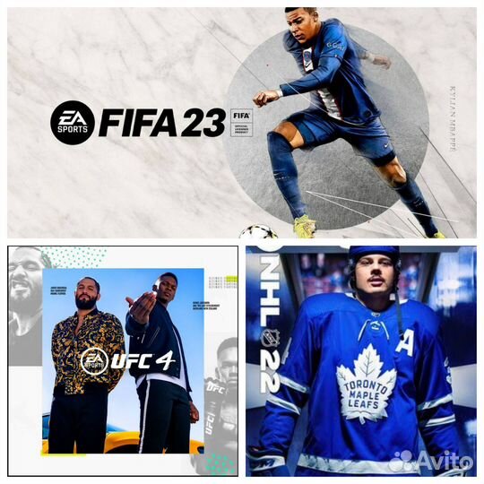 Подписка EA Play (нхл,фифа,юфс) 12 мес пс4,пс5,Xbo
