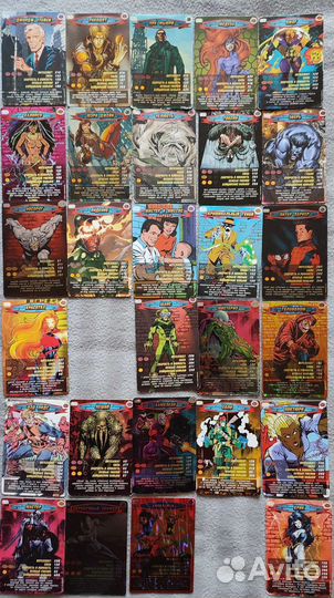 Карточки человек паук герои и злодеи 415 шт