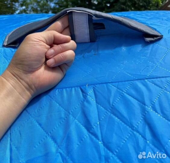 Палатка куб утепленная для зимней рыбалки