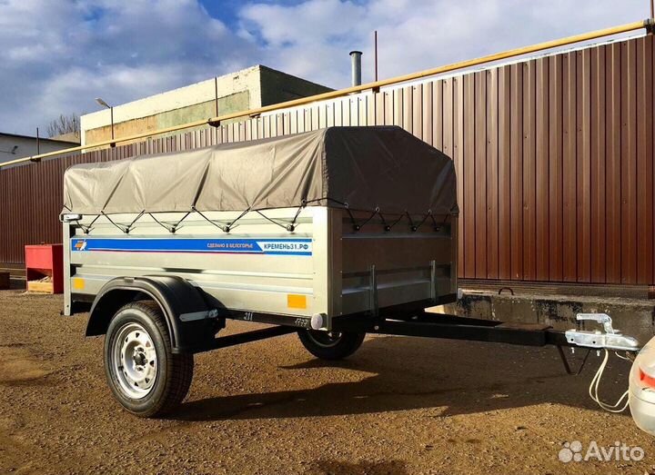 Легковой прицеп Кремень 2 метра Высокий борт