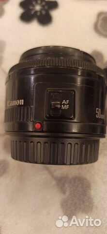 Объектив Canon 50 mm 1:1.8 2 объявление продам