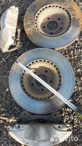 Тормозной диск передний Audi A6 C7 2017