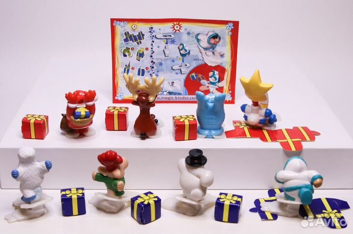 Помощники Санты / Новый Год 2008 г. Киндер-сюрприз