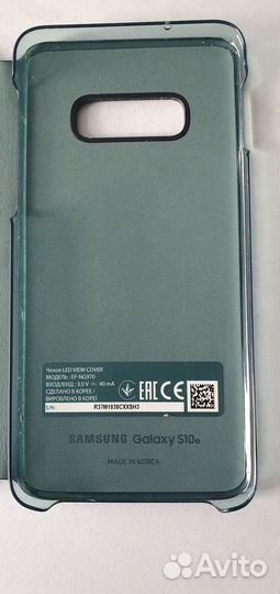 Чехол-книжка Samsung LED View Cover Galaxy S10e че