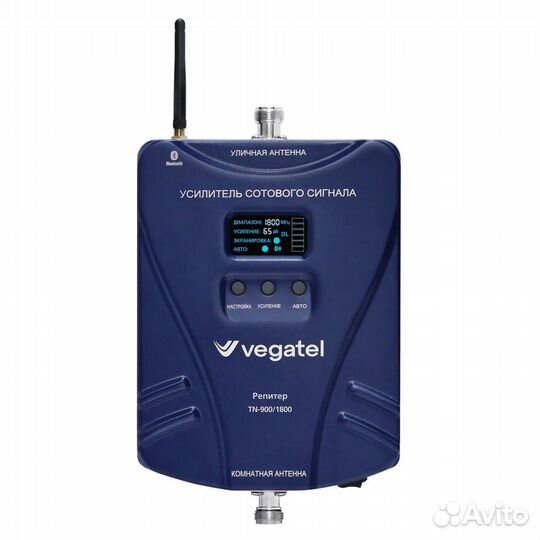 Репитер vegatel TN-900/1800 усиление vegatel