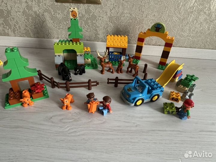 Lego duplo лесной заповедник и вет клиника