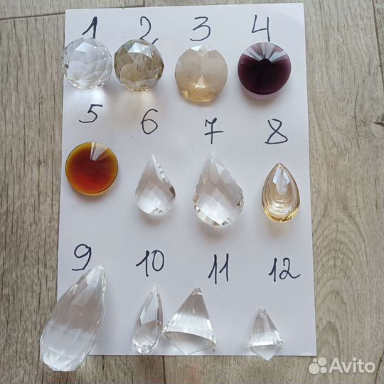 Хрусталики для люстры