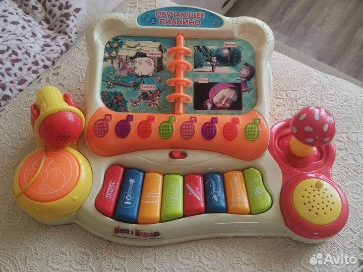 Пианино, Маша и Медведь