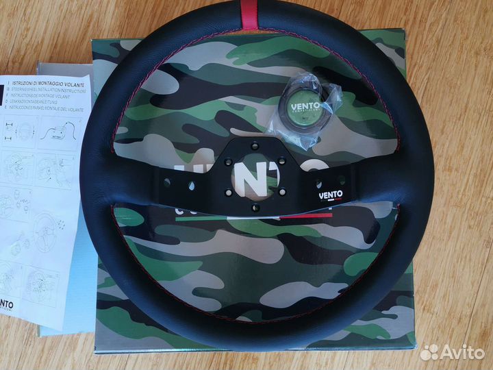 Руль кожаный Vento Momo Competizioni