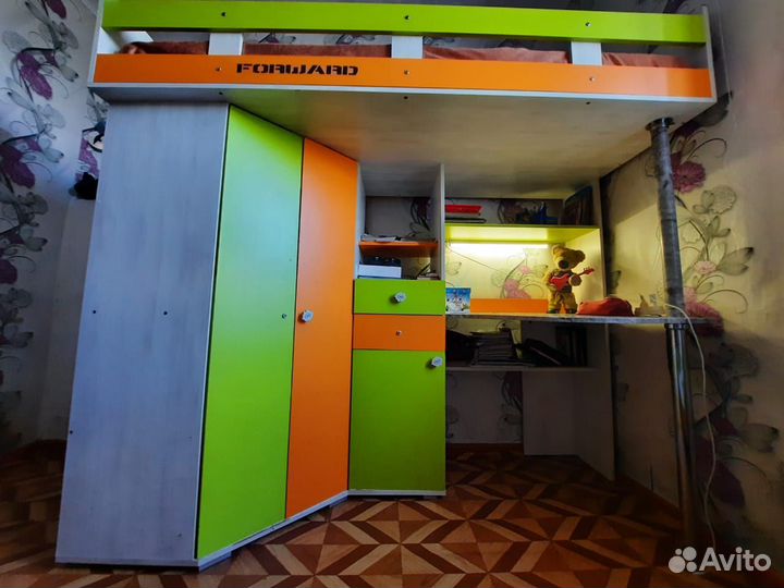 Кравать чердак