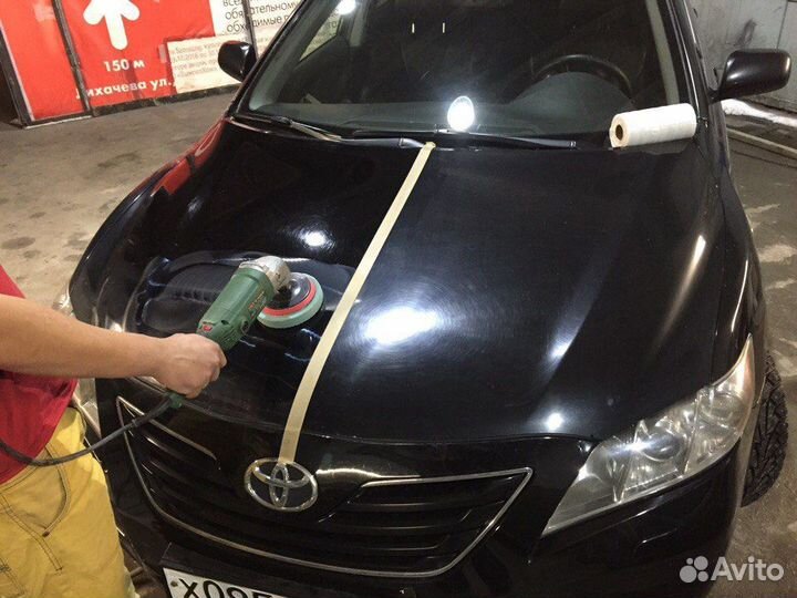 Полная полировка авто