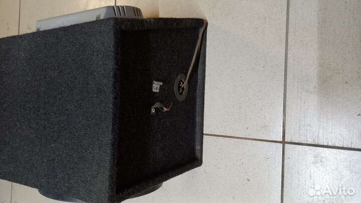 Сабвуфер kenwood,усилитель sony 350W