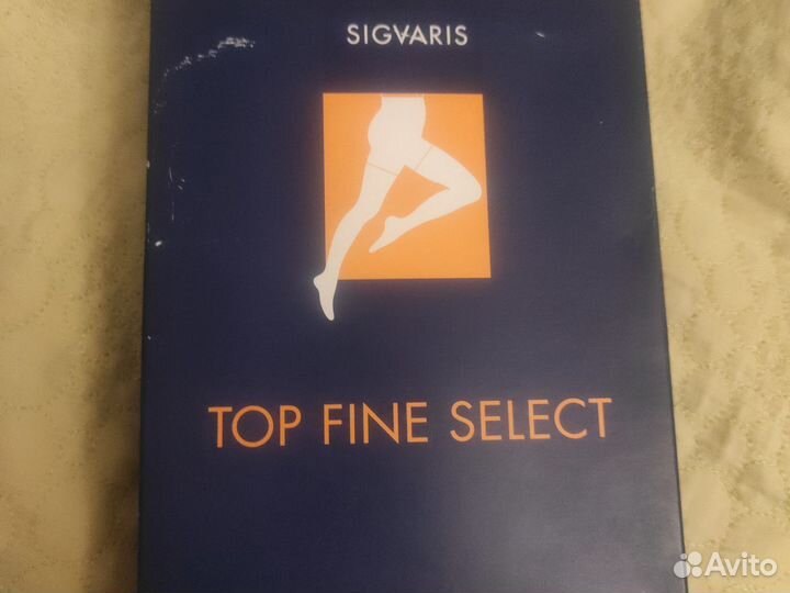 Чулки до паха на резинке компресии 2