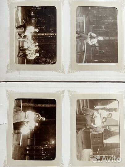 Фотоальбом с дореволюционными карточками