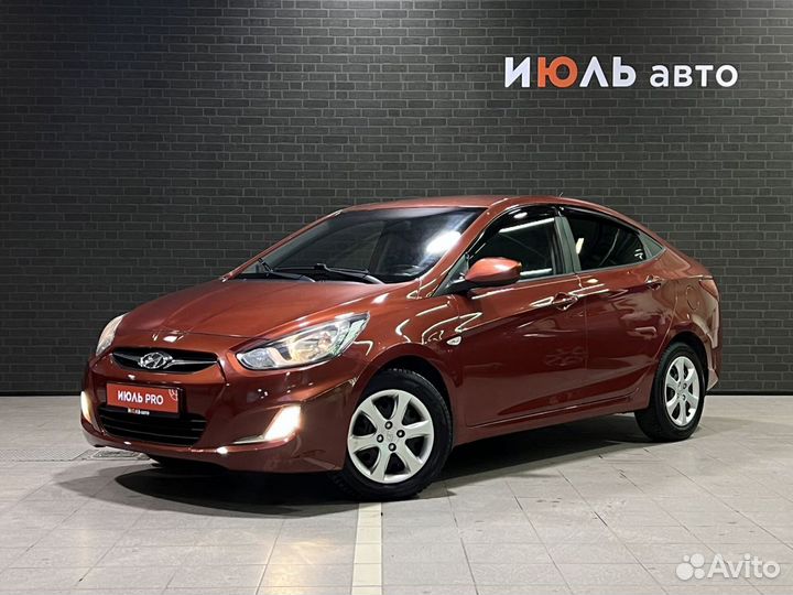 Hyundai Solaris 1.4 AT, 2011, 127 115 км