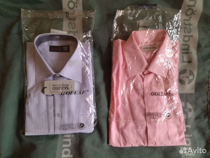 Рубашка новая для мальчика 134