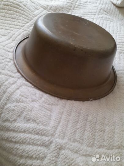 Медный таз для варки варенья