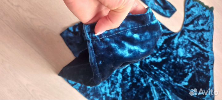 Велюровый халат