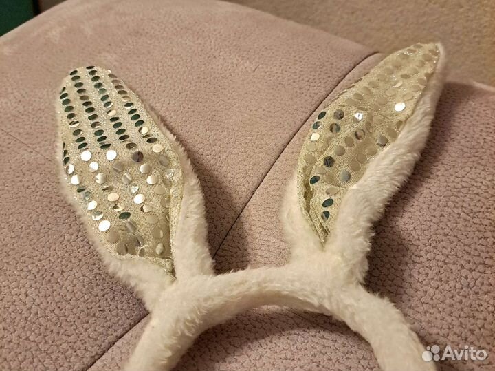 Карнавальный ободок ушки