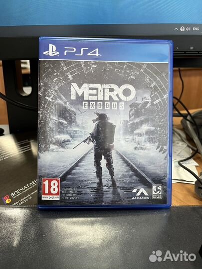 Игра для ps4 Metro Exodus