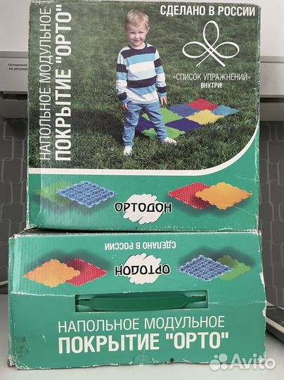 Детские развивающие коврики пазлы