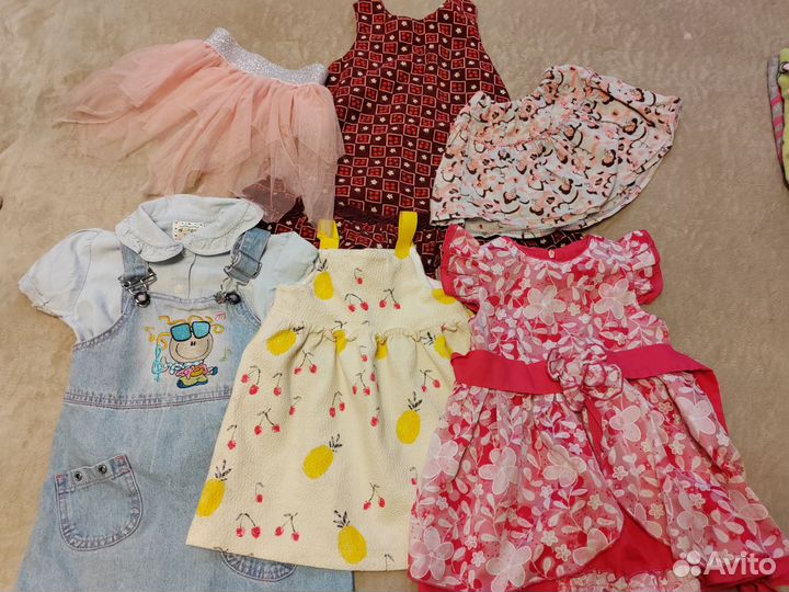 Вещи пакетом на девочку