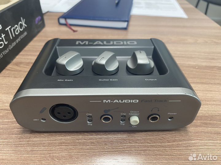 Звуковая карта m-audio fast track