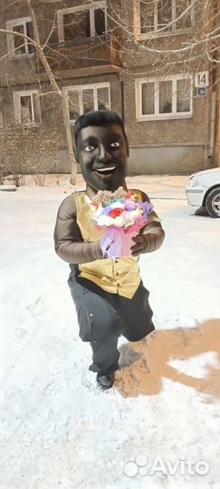 Ростовая кукла. Танцевальное поздравление от Маkca