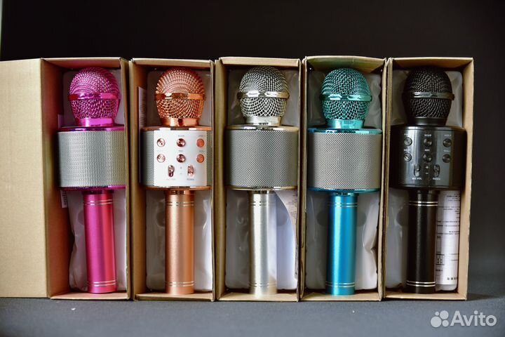 Микрофоны Караоке (Wster WS-858)