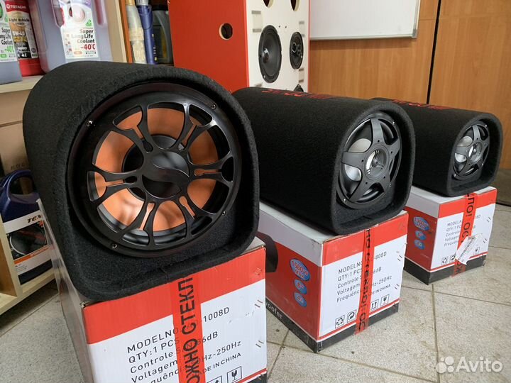 Сабвуфер активный бочка