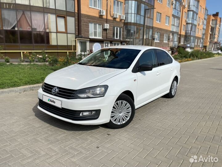 Volkswagen Polo 1.6 AT, 2017, 130 500 км