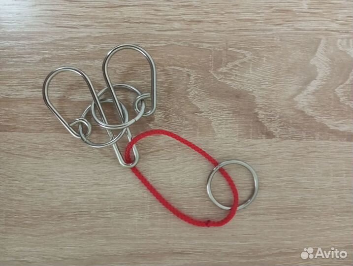 Металлическая головоломка кольцо