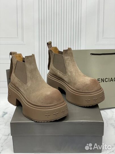 Balenciaga ботинки челси осень