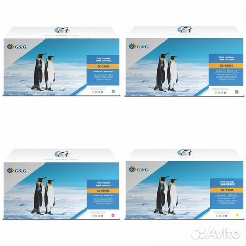 Картридж G&G GG-Y404S-GG-M404S-GG-C404S-GG-K404S 1
