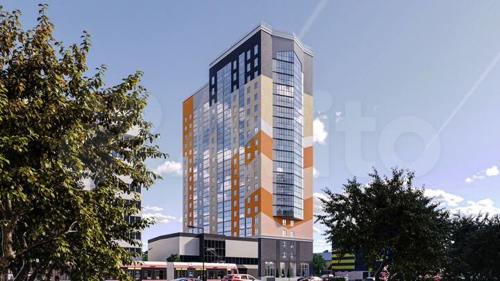 3-к. квартира, 71,5 м², 9/20 эт.