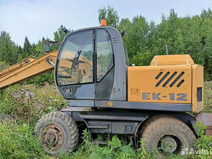 Колёсный экскаватор Твэкс ЕК-12, 2003