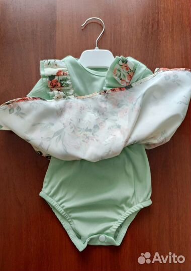 Платье боди для девочки 68 74