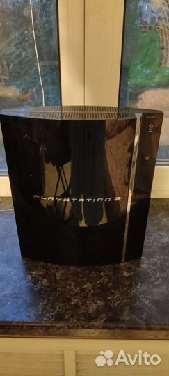 Ps3 fat,сломан, на запчасти