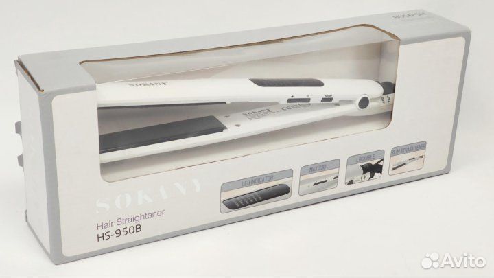 Профессиональный утюжок для волос Sokany HS-950B