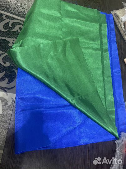 Атласная ткань