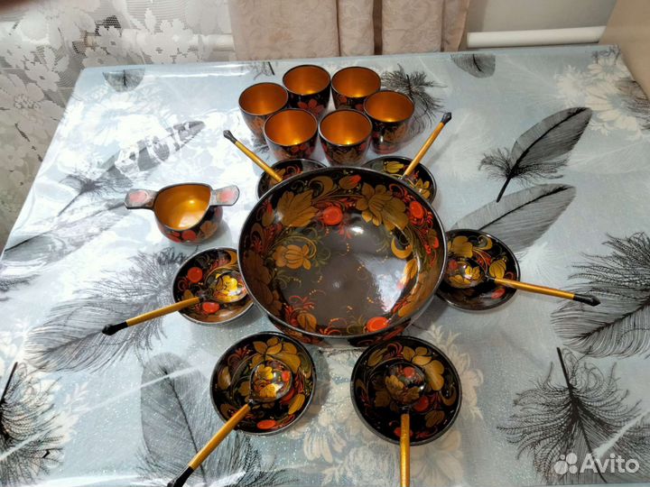 Хохлома, ложки СССР