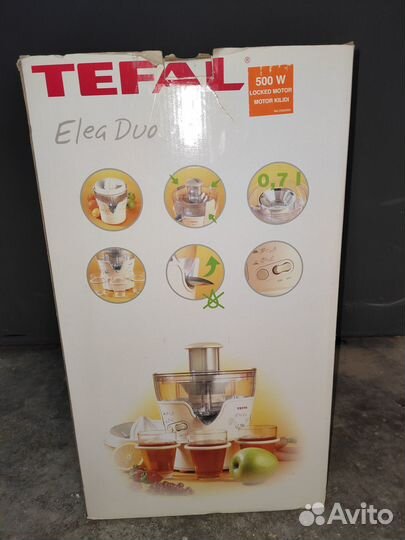 Соковыжималка tefal elea duo