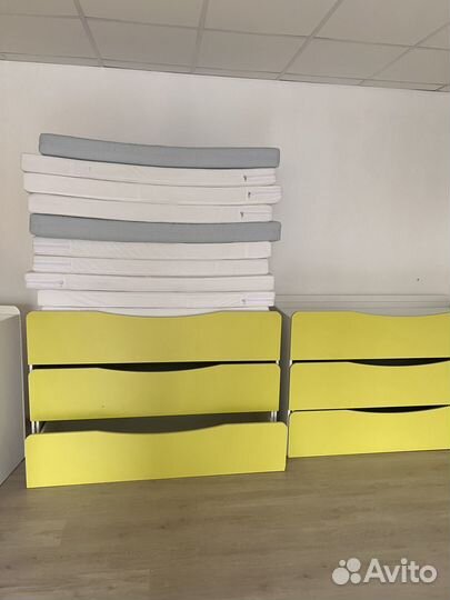 Детские 3х ярус. С полным коплектом белья