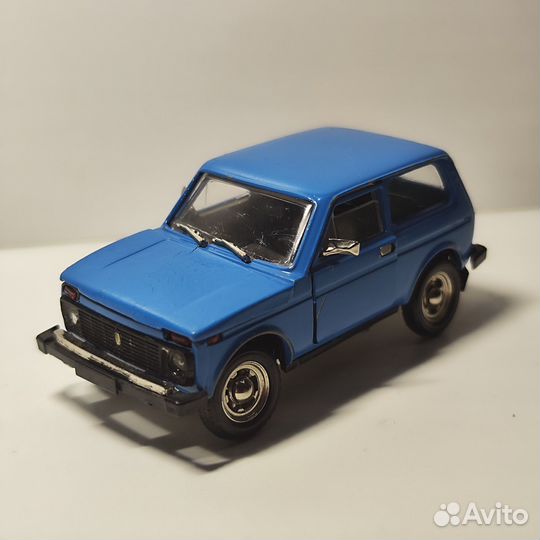 Модель ваз 2121 нива, СССР, синий, А20